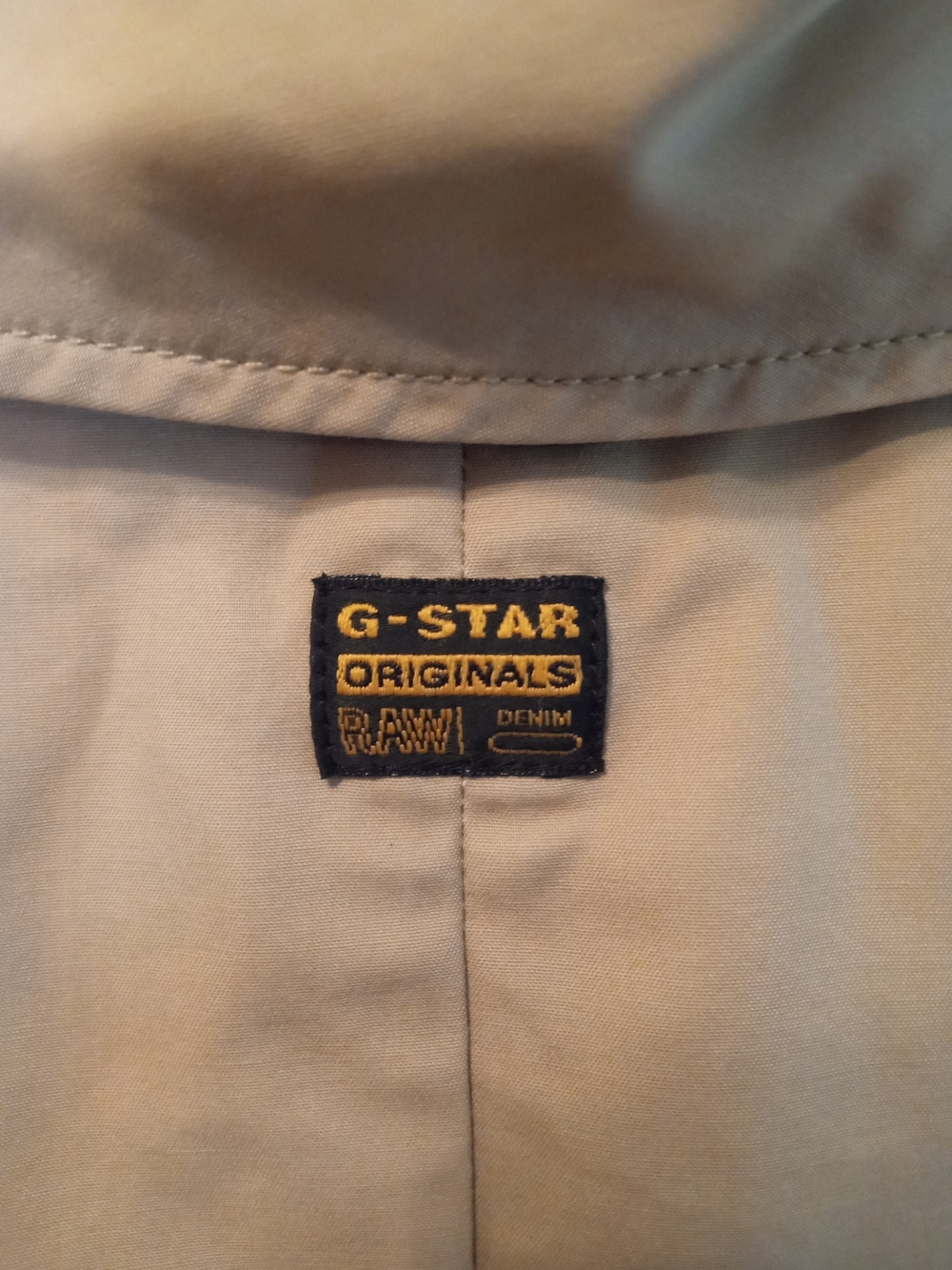 Y2K G-Star Original Womans Beige Double-Breasted Jacket - Picture 6 of 8